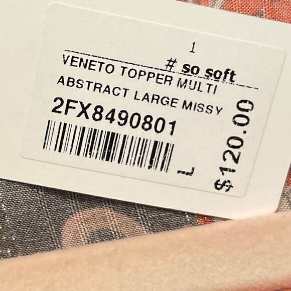 Soft Surroundings Veneto Topper Size Large - Picture 4 of 9